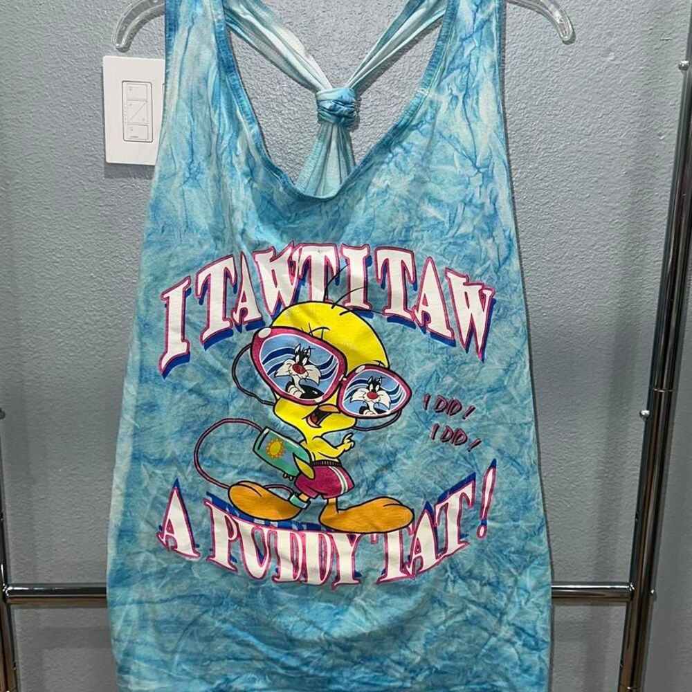 Vintage 1997 Warner bros Looney Tunes ladies‎ adjustable one size fits all